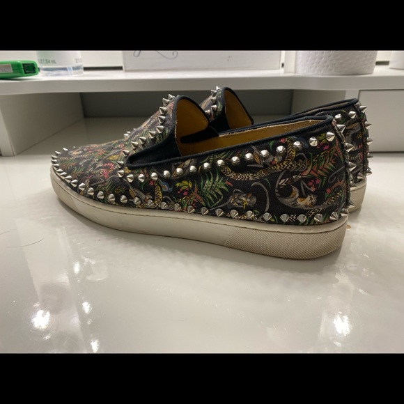 Mens Slip on Christian Louboutin - Picture 1 of 4